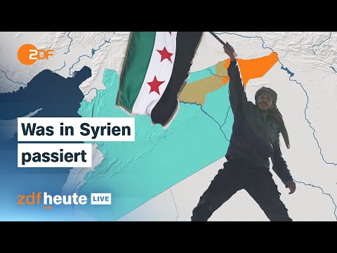 Syrien: Kämpfe zwischen Armee und Kurden-Miliz SDF, Ausbruch aus IS-Lager al-Hol | ZDFheute live