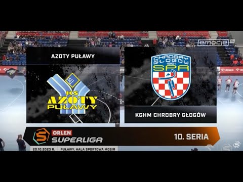 10. seria Azoty Puławy - KGHM Chrobry Głogów [SKRÓT]