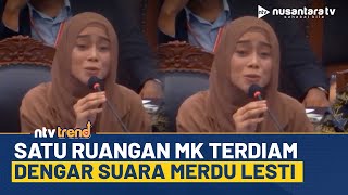 Download lagu [FULL] Satu Ruangan MK Terdiam Dengar Suara Merdu Lesti Kejora Nyanyi di Sidang UU Hak Cipta | NTV mp3