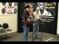 Leland Martin sings Truckers for Troops at OOIDA headquarters