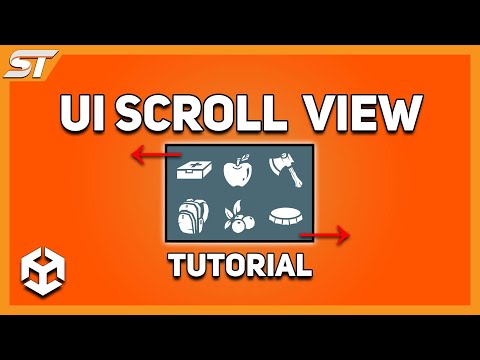 Inventory Scroll View in Unity -- 2023 Tutorial