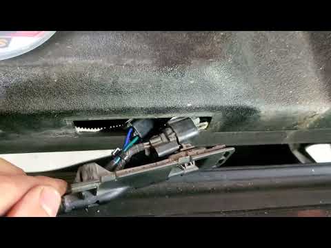 Nissan Frontier kingcab Pop & Lock keyless tailgate lock wiring install