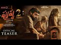 Pushpa 2 Teaser Pushpa The Rule Pushpa 2 Allu Arjun Teaser Pushpa 2 Teaser Telugu Allu Arjun