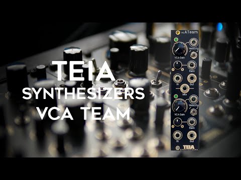 vcA Team - Dual VCA with Velocity  Teia Synthesizers image 3
