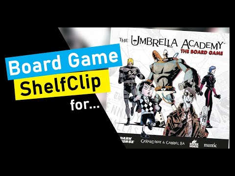 ShelfClips: The Umbrella Academy the Board Game (Short Board Game Preview)