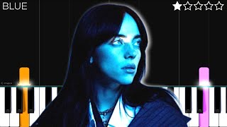 Download lagu Billie Eilish - BLUE | EASY Piano Tutorial mp3 Download lagu Billie Eilish - BLUE | EASY Piano Tutorial mp3