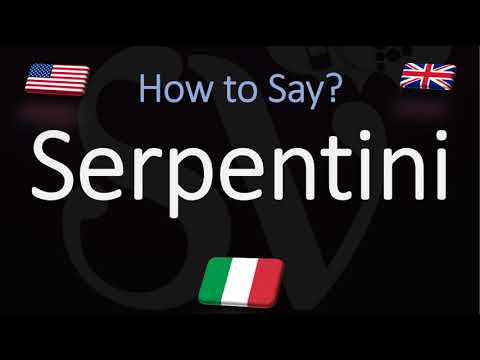 How to Pronounce Serpentini? (CORRECTLY)