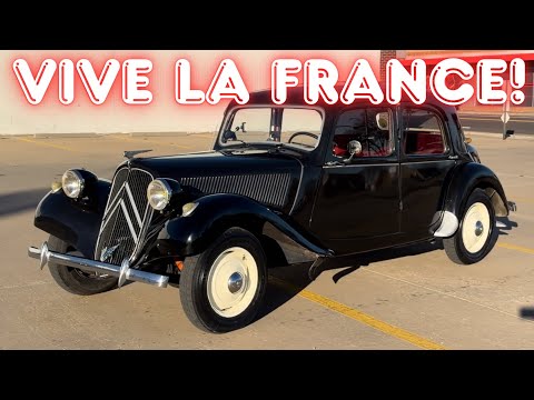 Vive la France!  Check out THIS 1953 Citroen Traction Avant BL video overview review!  