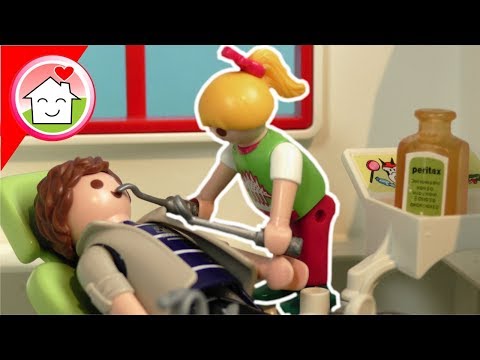 Playmobil Film deutsch - Familie Hauser beim Zahnarzt - Mega Pack Spielzeug Kinderfilm