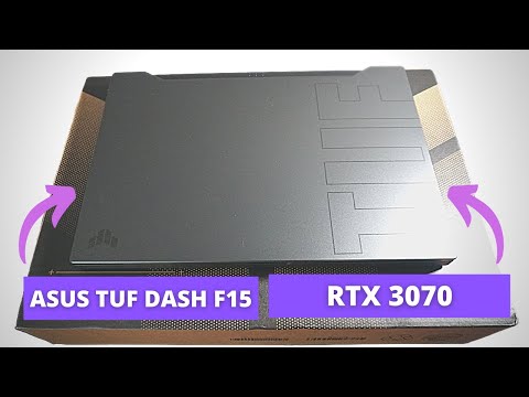 Asus Tuf Dash  15" Gaming Laptop Benchmarking and review