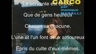 Monique Morelli – Le doux caboulot