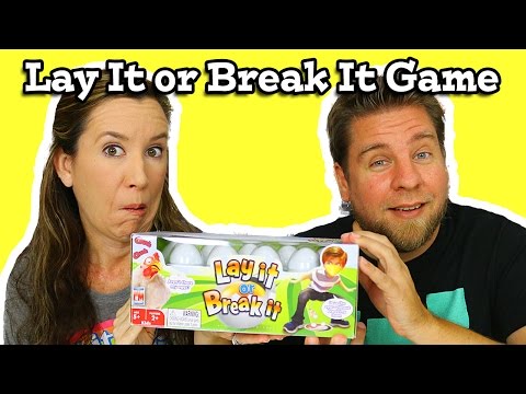Mike and Holly review and play Lay It Or Break It 