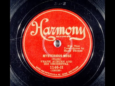 "Mysterious Mose" Frank Auburn & His Orchestra (Harry Reser's Syncopators) 1930 = Walter Doyle song