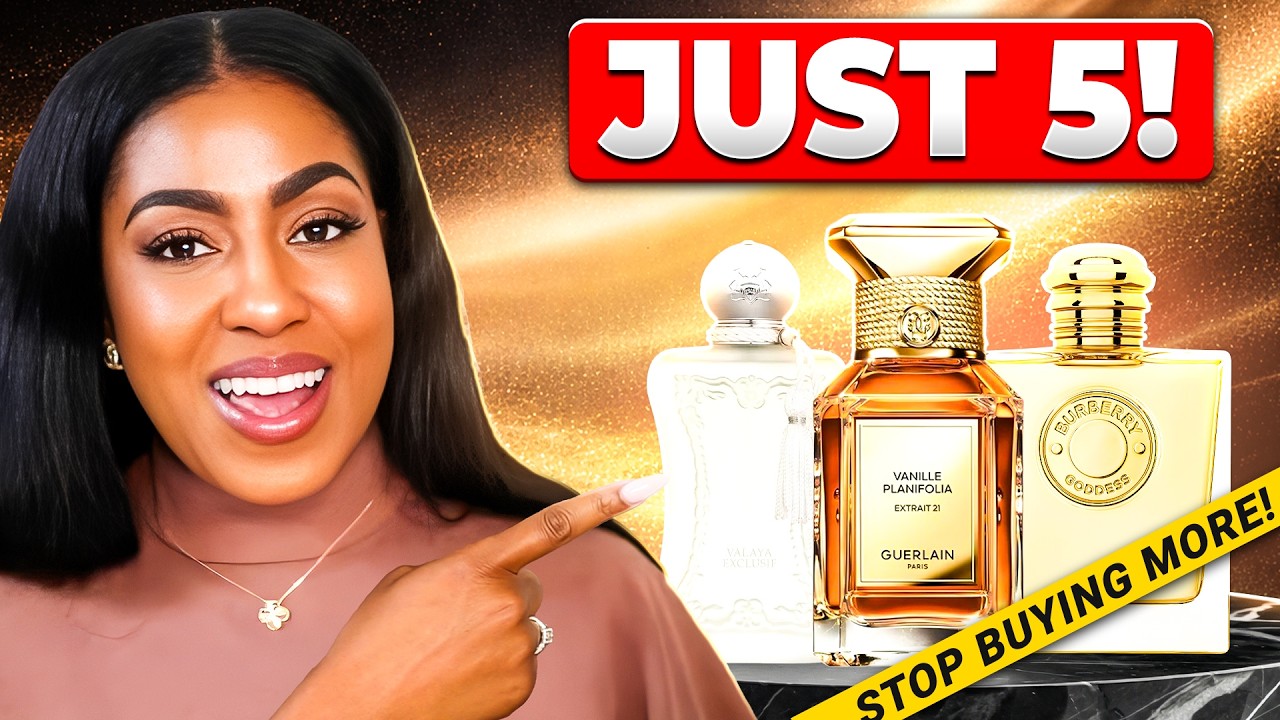 THE ONLY 5 FRAGRANCES YOU NEED | BEST PERFUMES FOR WOMEN