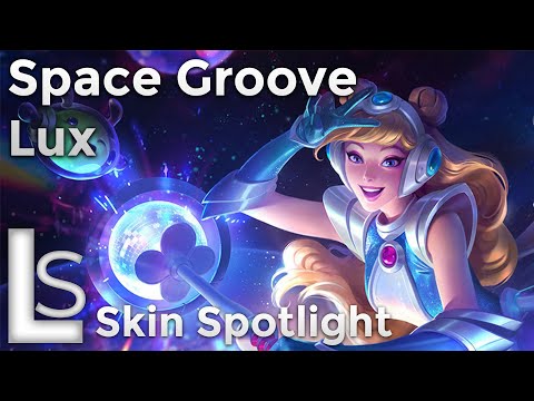 Space Groove Lux - Skin Spotlight - Space Groove Collection - League of Legends