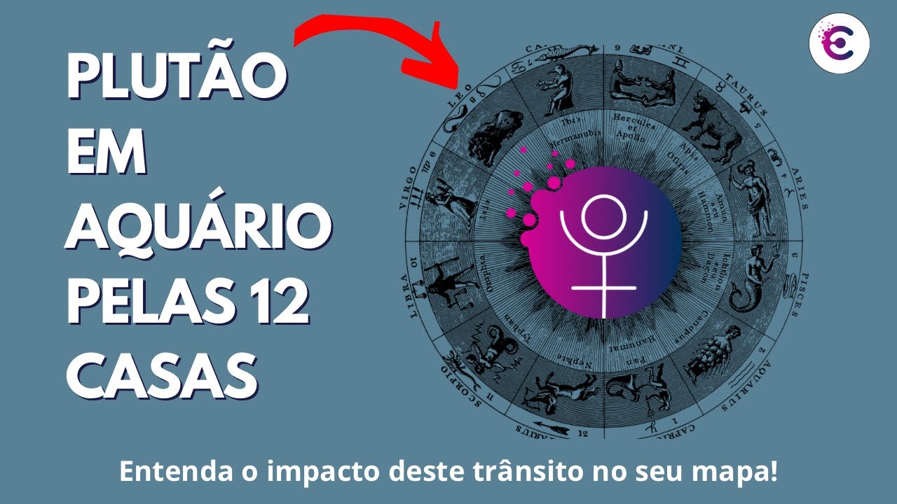 Plutão em Aquário 2024 pelas 12 casas astrológicas - Parte 3 de 4