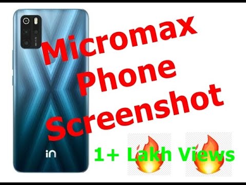 How to Take Screenshot on Micromax Phones | Bharat 5, Canvas, Evok, N12, IN1 Screen shot kaise kare