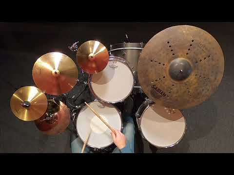 Sabian Prototype Lampshade Cymbals and 10" HH Leopard Hi Hats