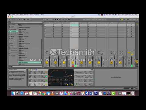 ableton video 10 synthesis with operator and collision