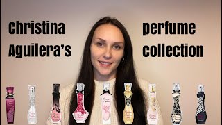 Christina Aguilera's Perfume Collection | Celebrity Perfume Ranges