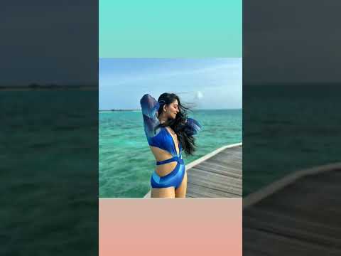 Ahana Krishna's Maldives photos 👍👍❤️💅🤳✌️🏊🤽👯👯💃