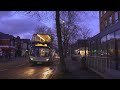 United Kingdom Manchester Double Decker Bus 86 Ride From Manchester Rd To Chorlton