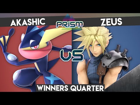 PRISM 217 - Akashic (Greninja) vs. Zeus (Cloud) - Winners Quarter - Smash Ultimate Singles