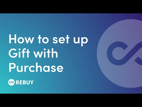How to set up a Gift with Purchase on Shopify