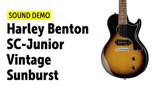 Video thumbnail for Harley Benton SC-Junior Vintage Sunburst - Sound Demo (no talking) by Guitar Bonedo
