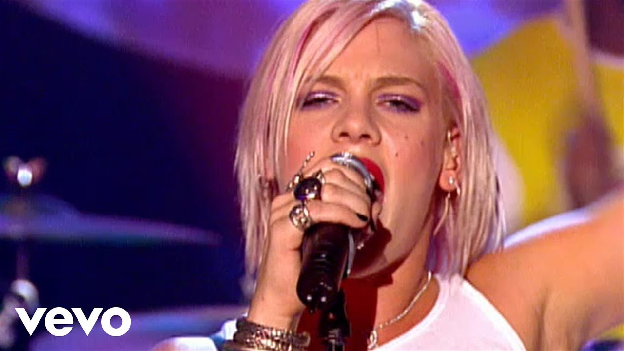 Pink - Let's Get The Party Started (Live) - YouTube