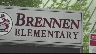 What's causing an odor at Brennen Elementary?