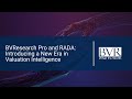 BVResearch Pro And RADA Introducing A New Era In Valuation Intelligence