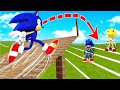 Who Has The Longest Jump In SONIC Sanic Mecha Sonic Super Sonic
