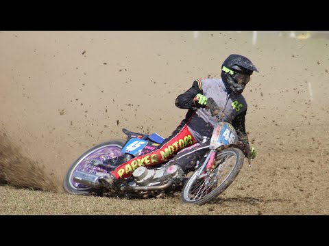 Battle of Britain Grasstrack, 350cc solo final. Frittenden, Kent 26/05/2024