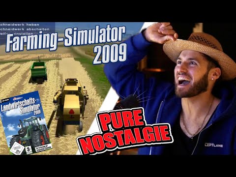 FLASHBACKS | Farming Simulator 2009 🚜👨🏻‍🌾🌾 H stands for Hu* helper 😂