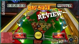 Big Shot - Pinball Arcade - on the PS3 !! with Commentary