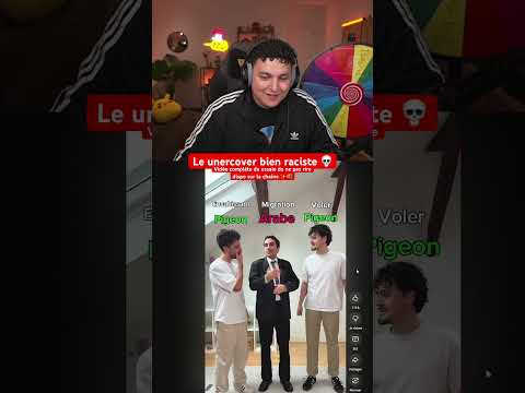 L’undercover bien raciste ( Credits : Les Fripouilles )