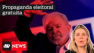 Cientista política explica porque Lula tem mais espaço que Bolsonaro na TV e no rádio
