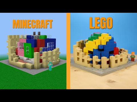 EPIC TD BRICKS MINECRAFT LEGO BUILD!