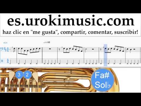 Tutorial de Tuba Shawn Mendes - There's Nothing Holdin' Me Back Clases Notas Parte#2 um-i927