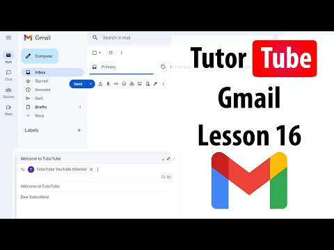 Gmail Tutorial Lesson 1 Gmail Interface