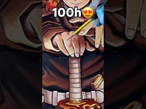 1 hour vs 100 hour Rengoku Painting…