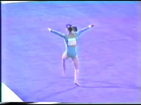 Romi Kessler 🇨🇭 FX TO 1984 Olympic Games