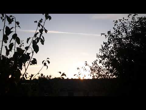 Sunset in Răcăciuni City