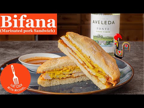 Bifana | Portuguese Marinated Pork Sandwich