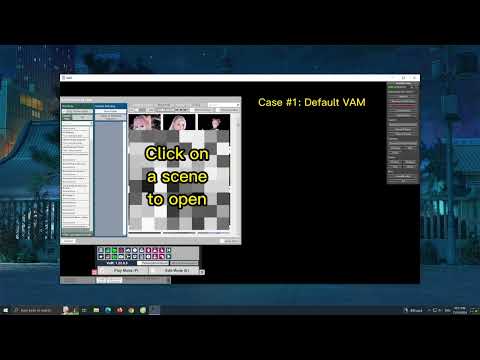 VAM - How to open a scene