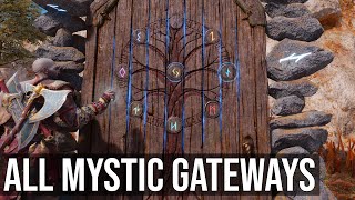 God of War Ragnarok All Mystic Gateways Locations (How To Unlock All Mystic Gateways)