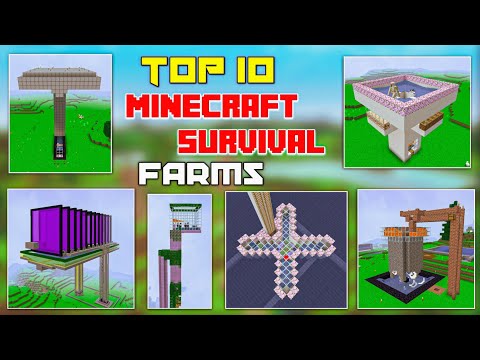 10 Mind-Blowing Minecraft Farms You NEED to See!