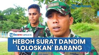 Heboh Surat Dandim Jakpus Minta Bea Cukai 'Loloskan' Barang Milik Teman dari Dubai, Ini Kata Kodam