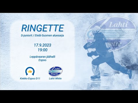 Ringette Kiekko-Espoo D11 vs Lahti White 17.9.23 19:00
